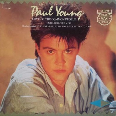Paul Young Love Of The Common People Extende 12'' Maxi Vinyl Schallplatte 0138