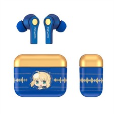 Fate Saber TWS Wireless Bluetooth Earphone Altria Pendragon L-Shape Plug Headset