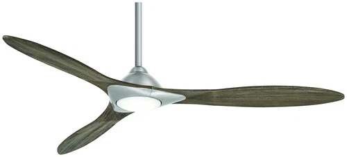 Minka Aire Sleek 60" Ceiling Fan - Seasoned Wood 3-Blade Remote Control - Picture 1 of 5
