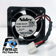 1PCS Brand New Nidec D04G-24TS2 01 DC24V 0.17A 40X40X20MM 2wires Cooling Fan