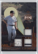 2025 Leaf A Bronx Legacy Bronze Spectrum Holofoil 17/50 Buck Showalter 17uv