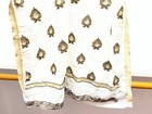 White Indian/Pakistani  top/ Kurta with golden work, beautiful and elegant. — photo 3