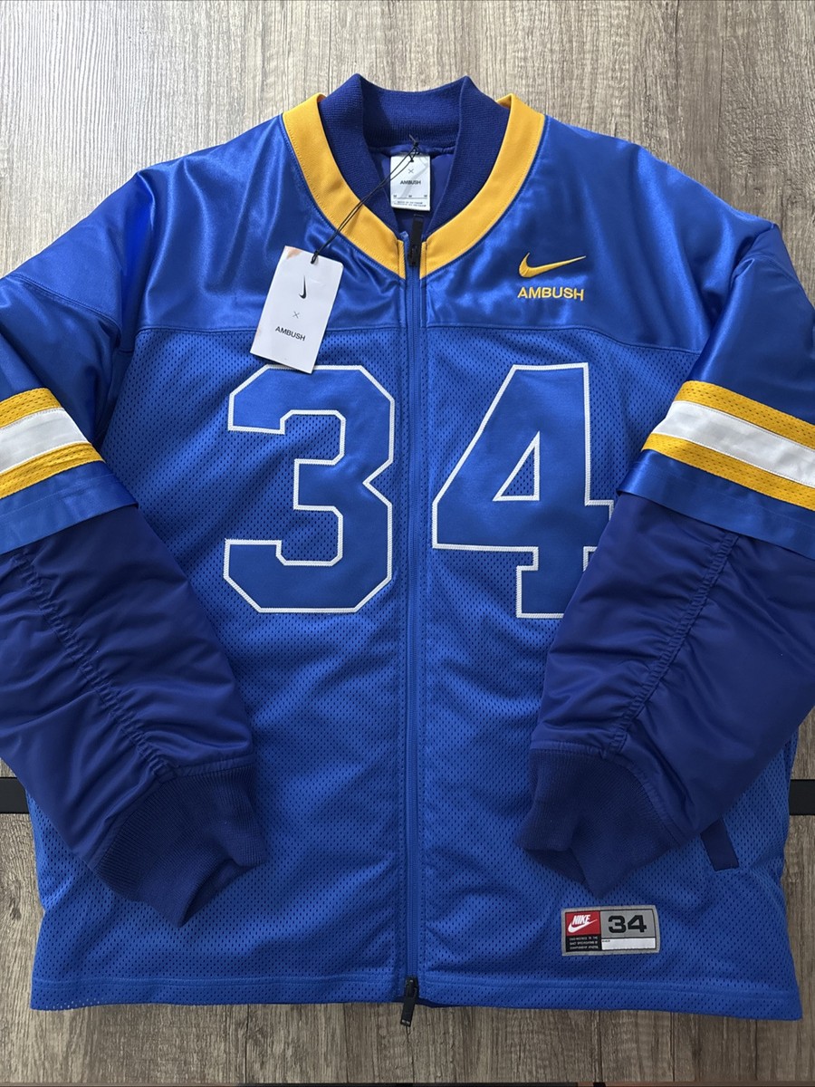 ダウンジャケット Nike x Ambush Jacket Deep  BlueXXL NIKE X AMBUSH JACKET - DEEP ROYAL BLUE/GAME ROYAL MENS MEDIUM NWT