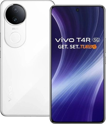 vivo T4R 5G (White 128GB 8GB) Global Version V2518.  NO TARIFFS IN USA 