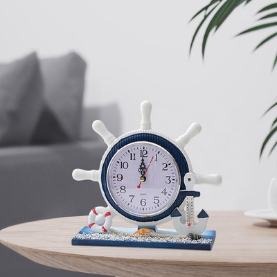 Tischuhr Bauernuhr nicht tickend leise Deko Geschenke Schreibtisch und Regal