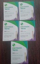 OneTouch Verio 100 Test Strips 5 Pack of 100 Strips 500 Strips