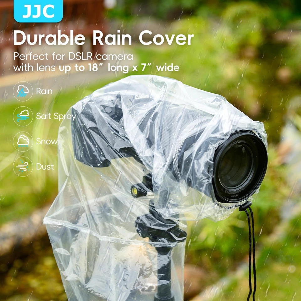 Cubierta de lluvia para cámara DSLR cubierta de lluvia funda protectora para Canon Nikon Fujifilm So... Foto 2 de 4
