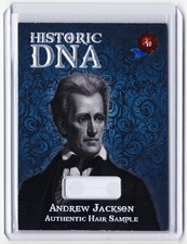 Andrew Jackson 2023 Historic Autographs Founding Father DNA Hair Strand Card /55