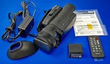 Sony Handycam FDR-AX700 4K UHD Video Camcorder ZEISS Lens w/ Accessories