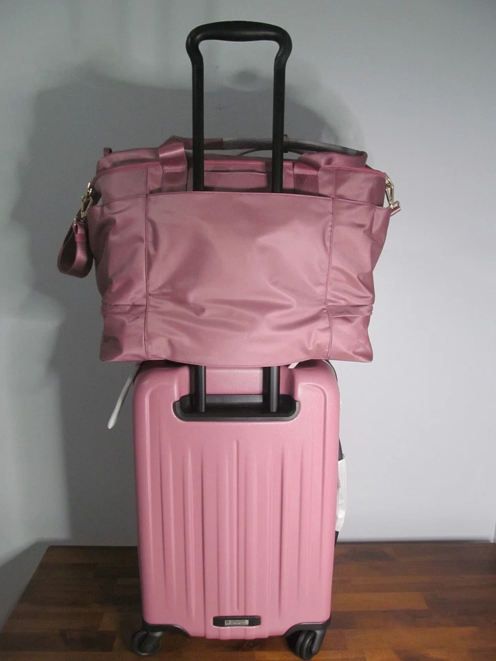 TUMI V4 Women's Rose Luggage Set, Carry-On, & Check In Case, Carlyn Valise-NWT - Image 2 of 4
