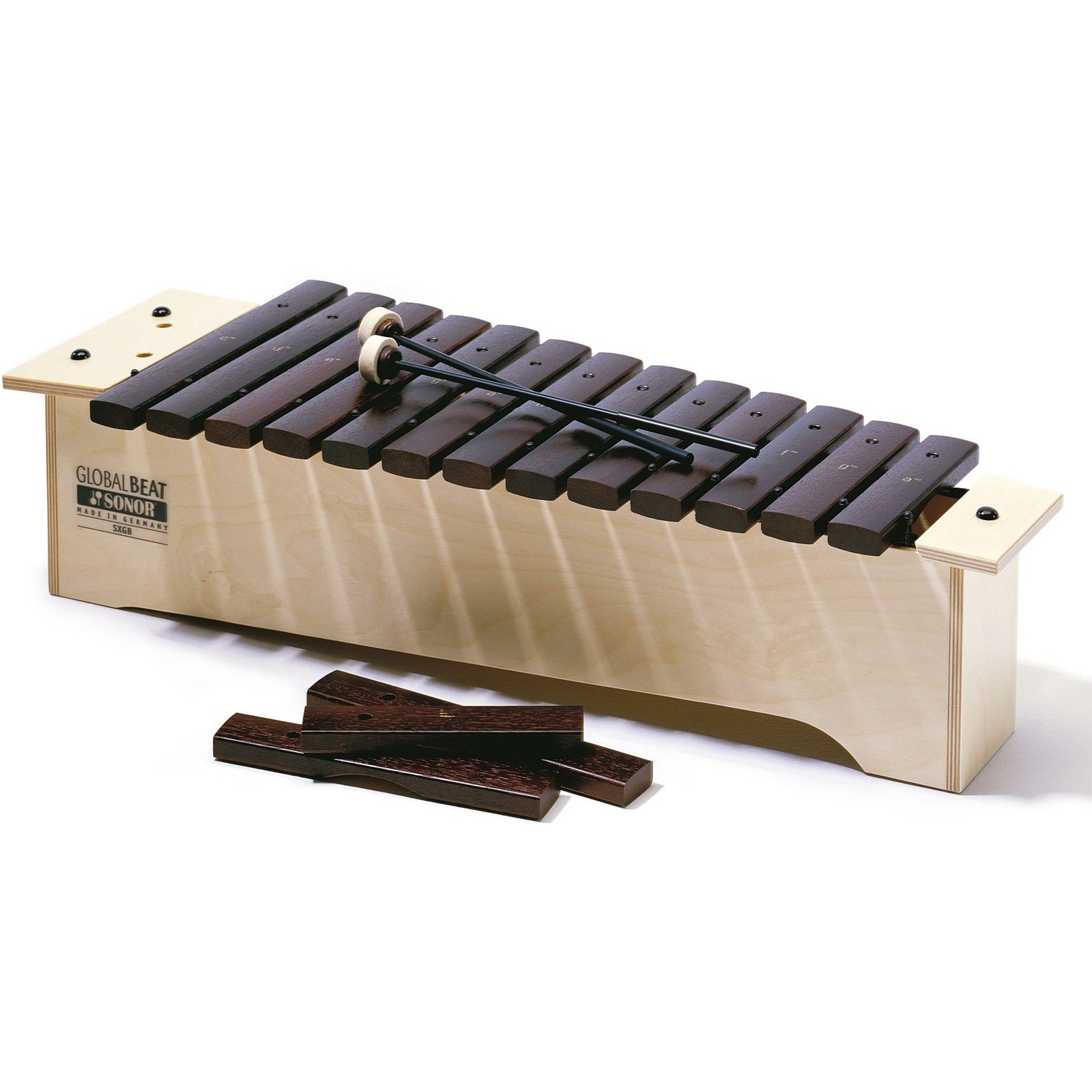 Xylophon Sonor Global Beat Sopran SXGB Metallophon Glockenspiel NEU 80890₽