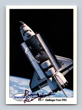 Rick Hauck Authentic Autographed Signed 1990 NASA Space Shots Card