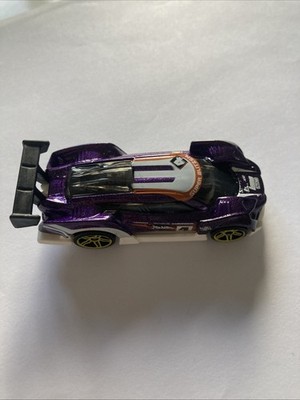 HOT WHEELS 2014 HW RACE TRACK ACES SUPER BLITZEN PURPLE (F41) RARE, See Pics