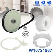 W10721967 Washer Pulley Clutch Kit W10006384 Washing Drive Belt For Whirlpool