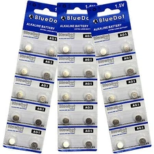 NEW SHiPS FROM USA ~ 30x AG5 LR754 LR48 Alkaline Button Cell Battery BlueDot