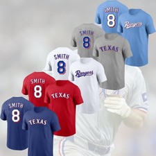 FASTSHIP Josh H. Smith 8 Texas Rangers 2025 Name  Number Fan Gifts