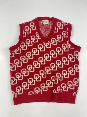 Extremely Rare & Vintage OU Oklahoma Heritage Sweater Vest Large