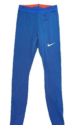 Nike Air Pro Elite USA Track & Field Tights Blue Women Sz XL New Rare DA3061-450