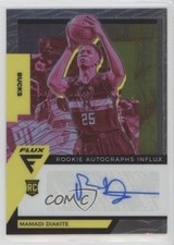 2020-21 Panini Flux Rookie Auto Influx Mamadi Diakite #RAI-MAM Auto 15qg