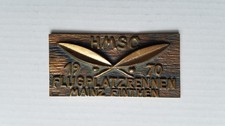 HMSC Flugplatzrennen Mainz Finthen 1970 Plakette 