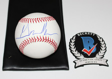 GOVERNOR GAVIN NEWSOM SIGNED OFFICIAL OMLB BASEBALL BECKETT COA 2028 PRESIDENT