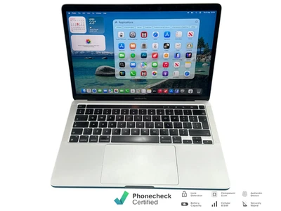 Apple MacBook Pro 13-inch 2022 A2338 M2 8GB RAM 256GB SSD Silver Good Condition - Image 1 of 4