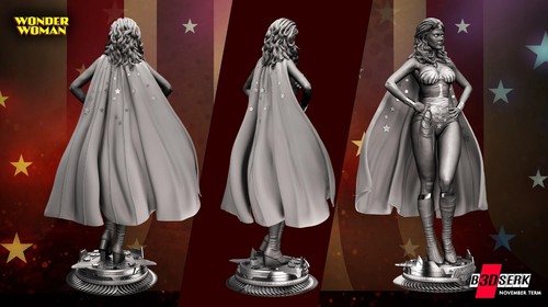 3D Printed 16K DC COMICS B3DSERK - Linda Carter Wonder Woman Fan Made 1/6 scale - Picture 4 of 8