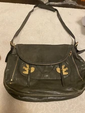 Marc by Marc Jacobs Petal to the Metal Natasha Grey Leather Crossbody Bag