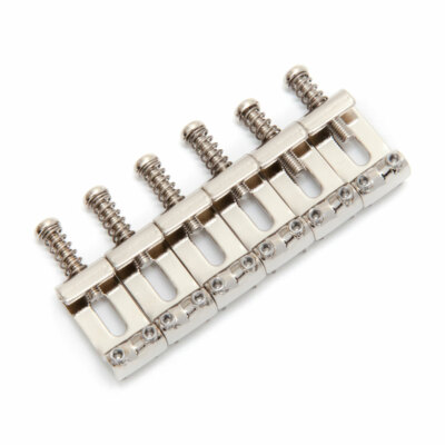 Gotoh S108 gebogenes Blechsattelset (Nickel)