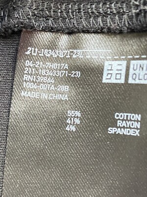 UNIQLO Womens Black Knit Jacket 1 Button Pockets XL | eBay