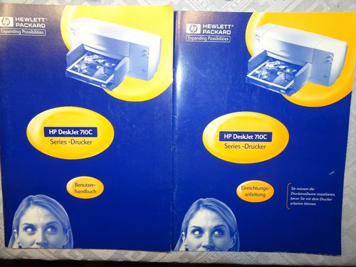 Benutzerhandbuch HP Deskjet 710C + 4 St. Installationsdiskette 3,5'' - Bild 1 von 2