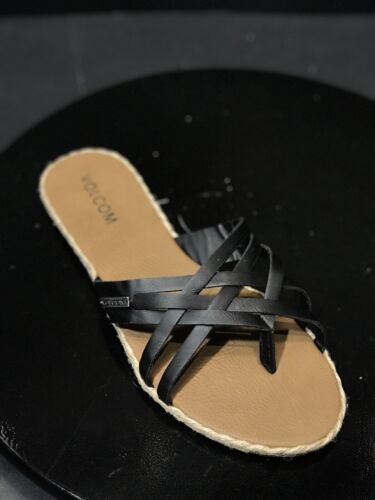 Volcom Women's Black Color Sandal Size EU 40 - Picture 2 of 7