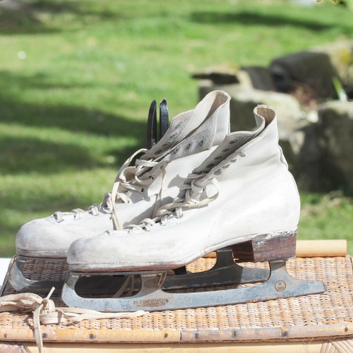 Ancienne paire de patins à glace R.CARRION France - Picture 3 of 9