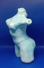 "Belly Dancer-3" - Original Clay Sculpture. Hand made & glazed. Very beautiful.