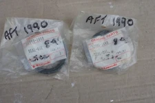 KAWASAKI KX500 KX250 KX125 PAIR OF FRONT FORK DUST OUTER SEALS 92049-1440 OEM
