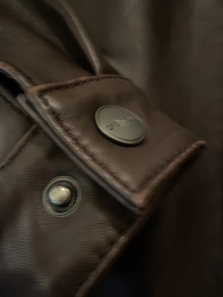 Daniel Cremieux Leather Sz Large Jacket Soft Lambskin Leather Brown 90’s VTG - Image 3 of 4