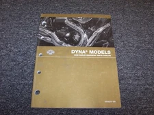 2008 Harley-Davidson Dyna Models Factory Original Parts Catalog Manual Book xz