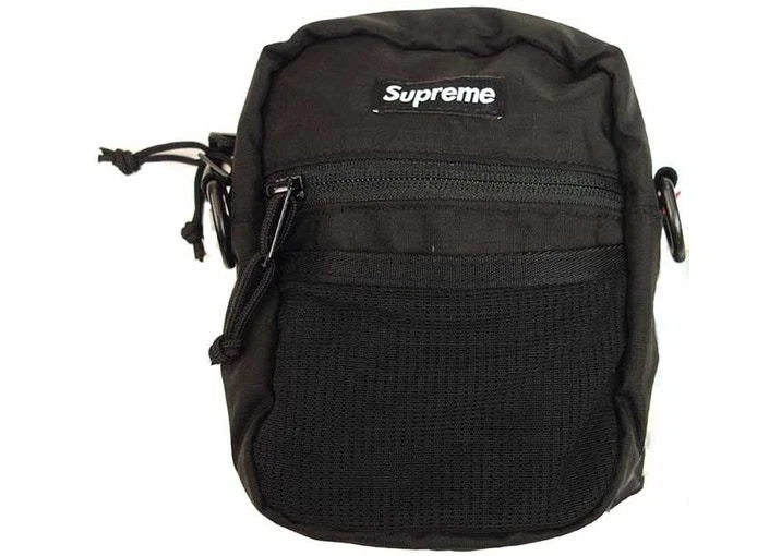 NEUF PETIT SAC BANDOULIÈRE SUPREME NOIR SS17 AUTHENTIQUE