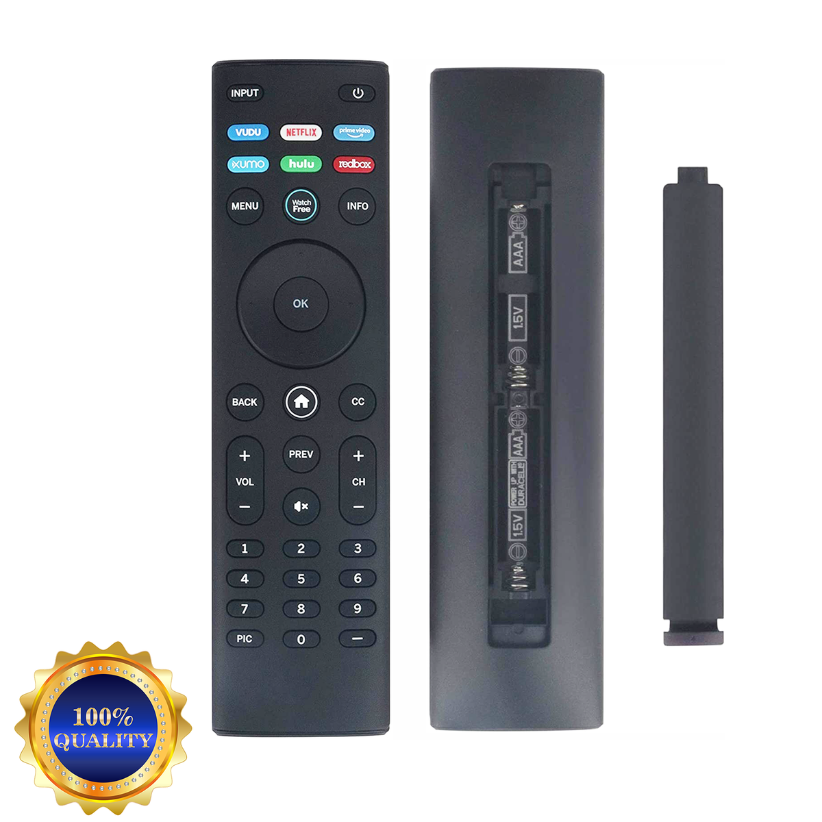 Replacement IR Remote For Vizio Smart TV Models V435-J01, V505-J01, V505-J09 9 thumbnail image