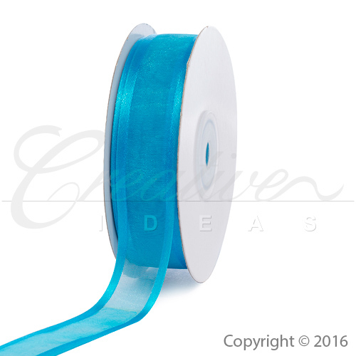 3/8 5/8 7/8 1,5 Zoll 25 Yards Organza Band mit Satinkante Listón Schleife Herstellung Geschenk - Bild 66 von 107