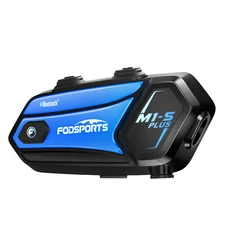 2000m 10 Riders M1-S Plus Motorcycle Helmet Intercom Motorbike Bluetooth Headset