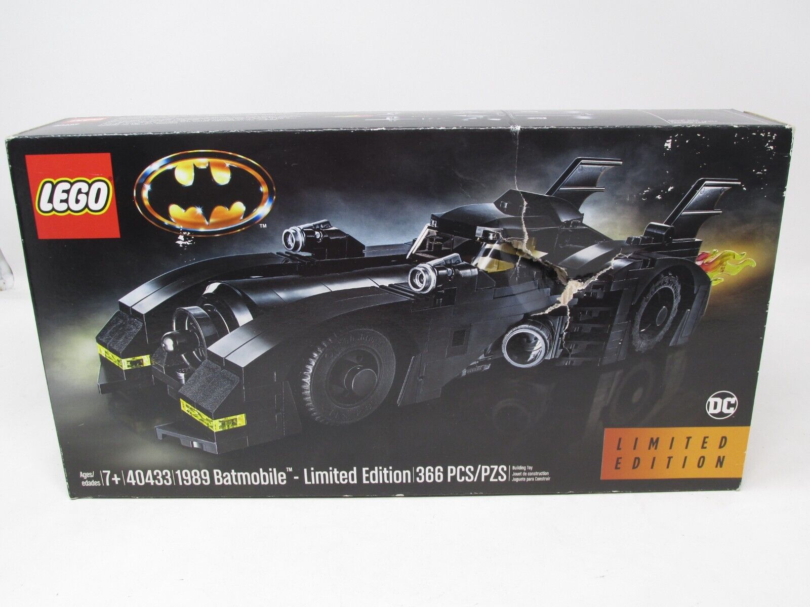 Lego Exclusive Set #40433 1989 Batmobile 2019 Limited Edition