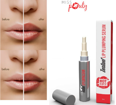 Lip Serum Gloss Instant Maximizer Plump Volumen Größere Lippen Feuchtigkeitsspendend Plumper