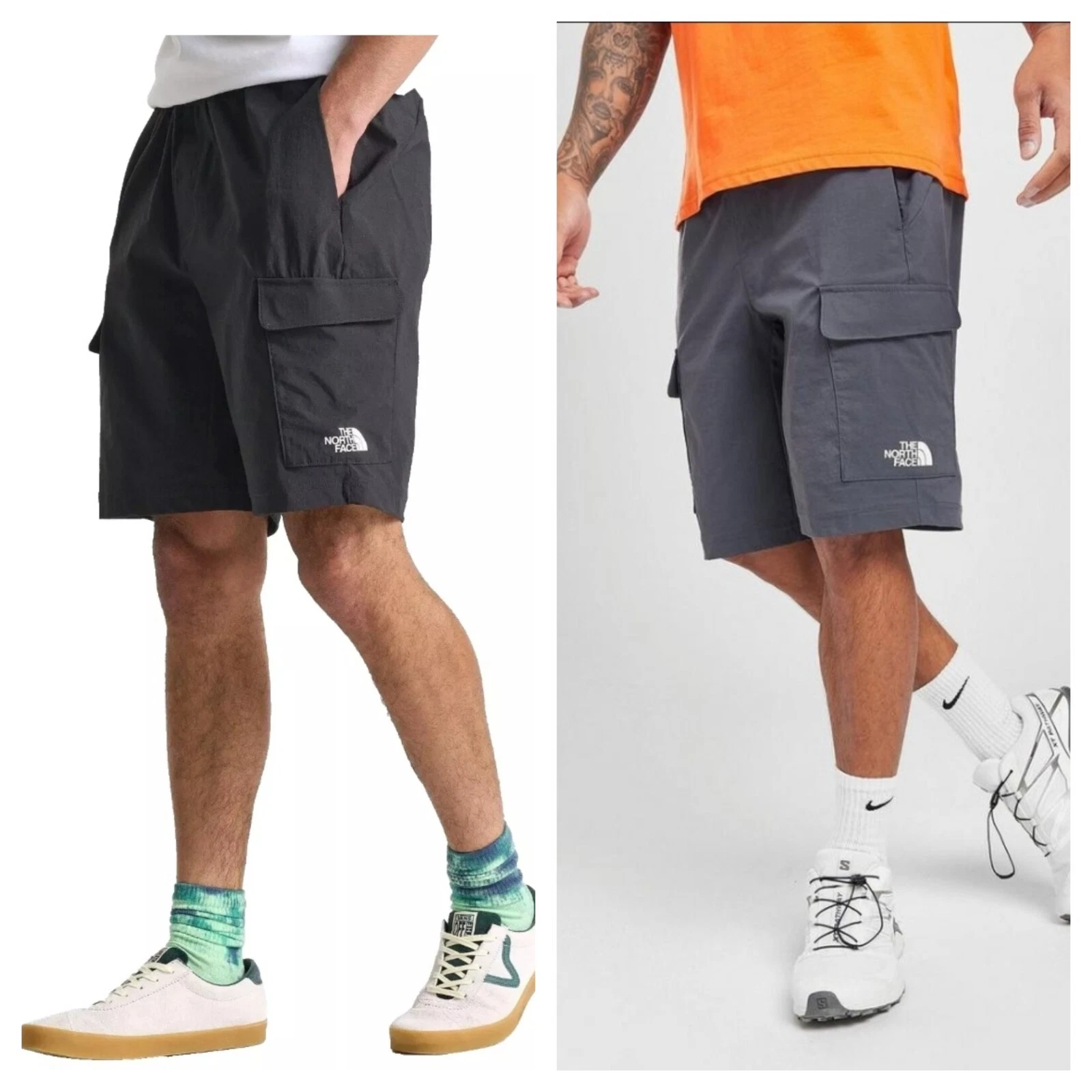 The North Face Trishul Mens Cargo Activewear Swim Shorts Black Grey S TO XXL
Opens in a new window o