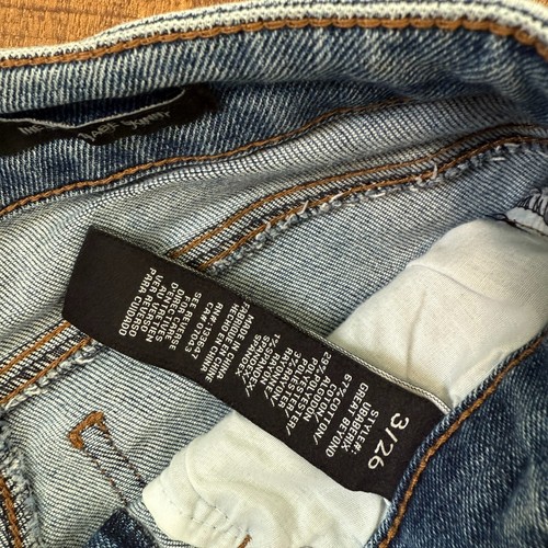 Kendall & Kylie The Drifter High Rise Denim Shorts Size 3/26 - Ultra Babe Skinny - Picture 9 of 9