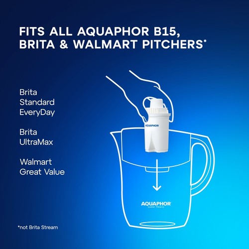 AQUAPHOR B15 Universal water filter cartridges, Brita Classic and