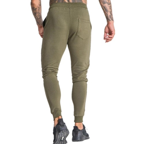 Mens Joggers Cotton Trousers Sports Bottom Solid Gym Sweat Pants Leisure * @ - Picture 9 of 19