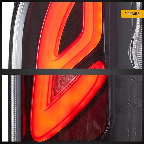 Vland LED Tail Lights Animation Clear Rear Lamps Pair For Toyota Hiace 2005-2018 - Picture 15 of 18