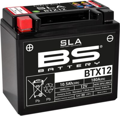 Honda VFR 750 F 1987-1997 BS Battery BTX12 UK