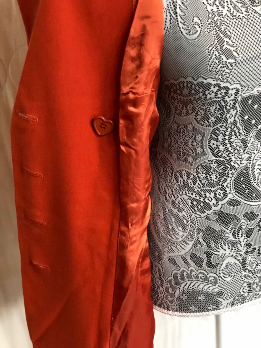 MOSCHINO CHEAPANDCHIC テーラードジャケット オレンジ Moschino Cheap & Chic Orange Jacket Vtg 90's - US 10/ F 40